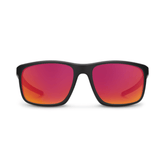 Sunglasses Suncloud Respek Matte Black - Polarized Red Mirror - Genetik Sport